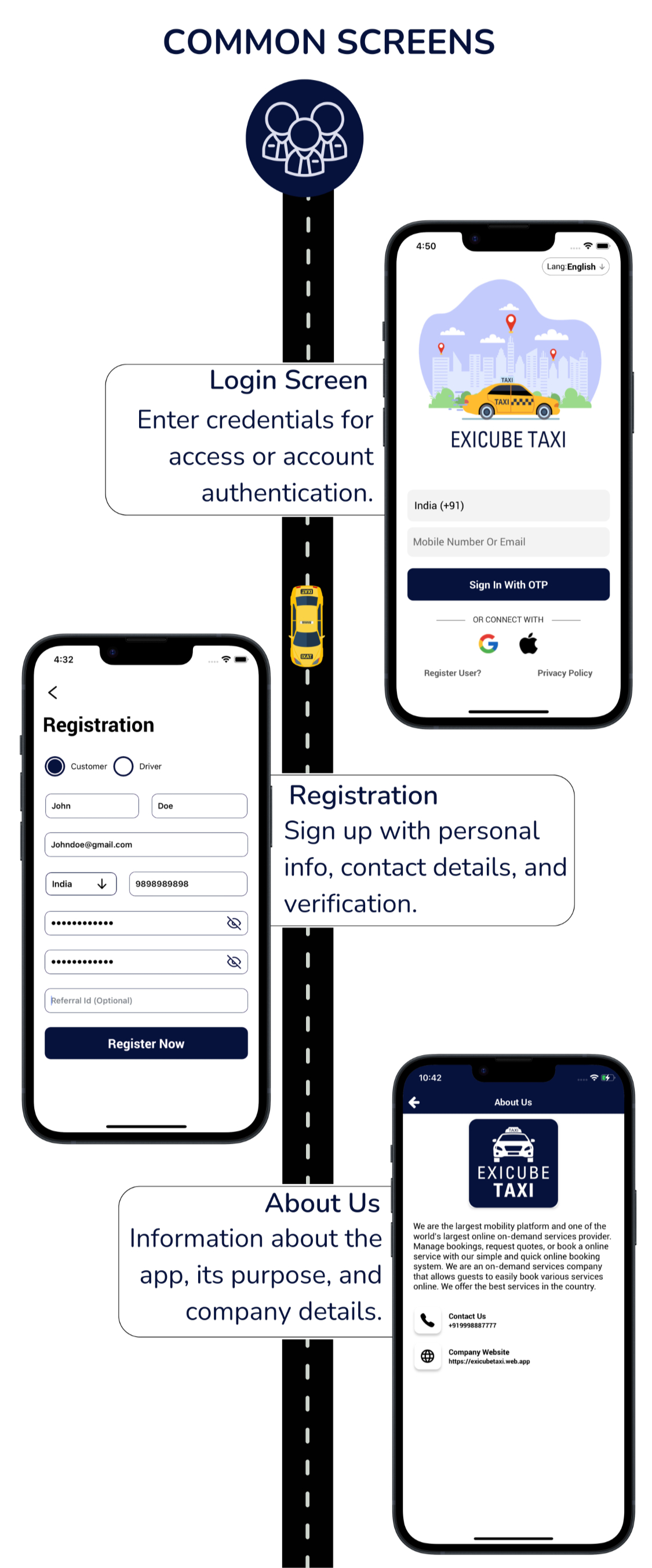 Exicube Taxi App - 21
