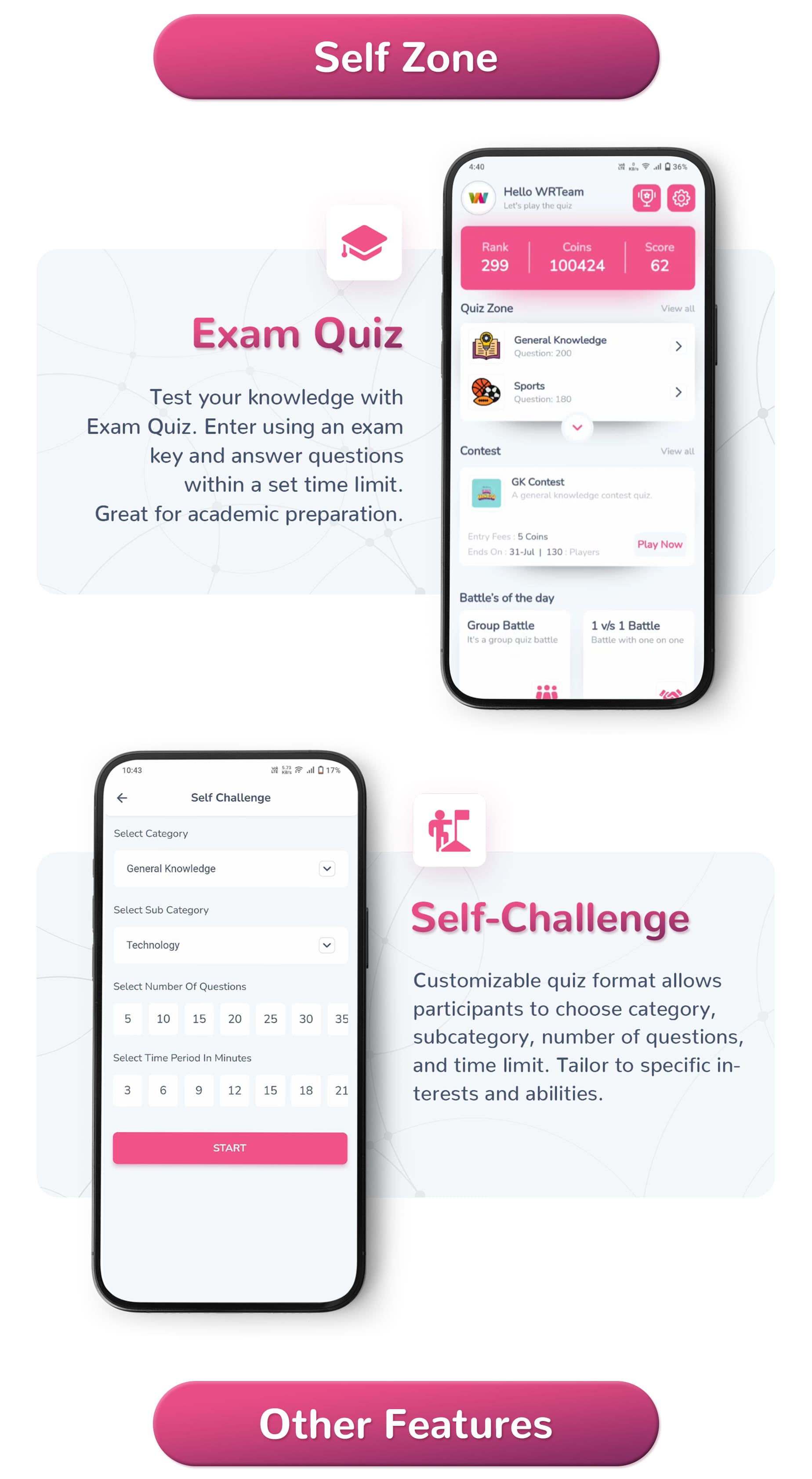 Elite Quiz - Trivia Quiz | Quiz Game - Flutter Full App + Admin Panel - 20