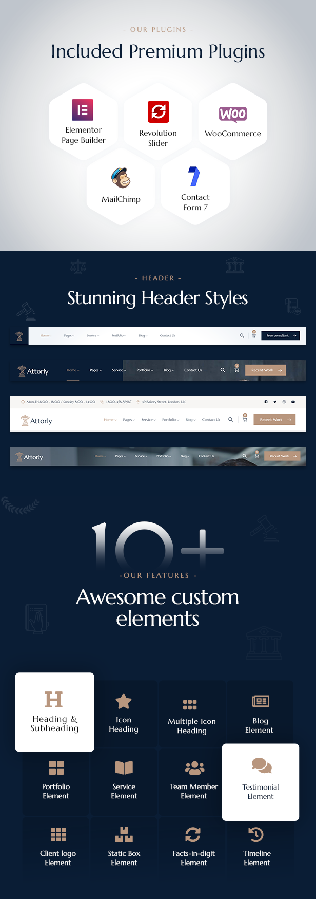 Attorly WordPress Theme