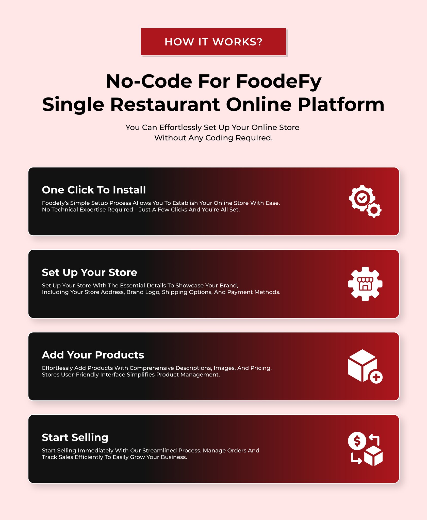 FoodeFy - Single Restaurant Online Food Ordering Laravel Website Platform