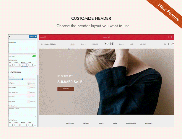 Mafoil – Fashion Store WooCommerce WordPress Theme - 2