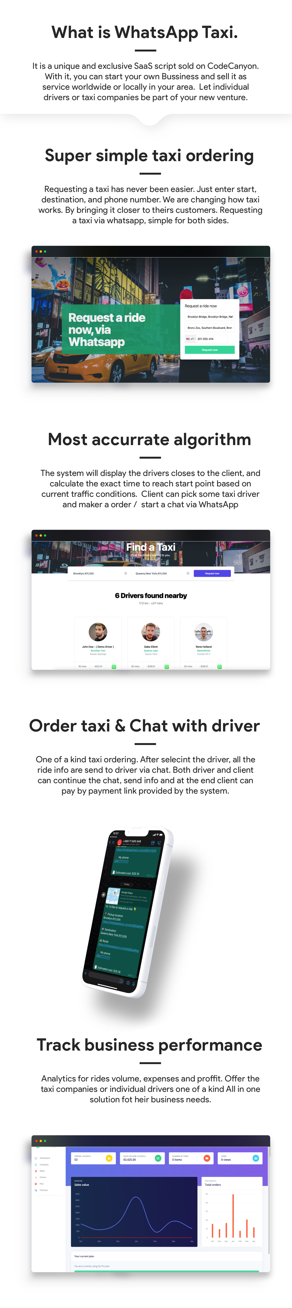 WhatsApp Taxi - SaaS  taxi ordering via WhatsApp - 6