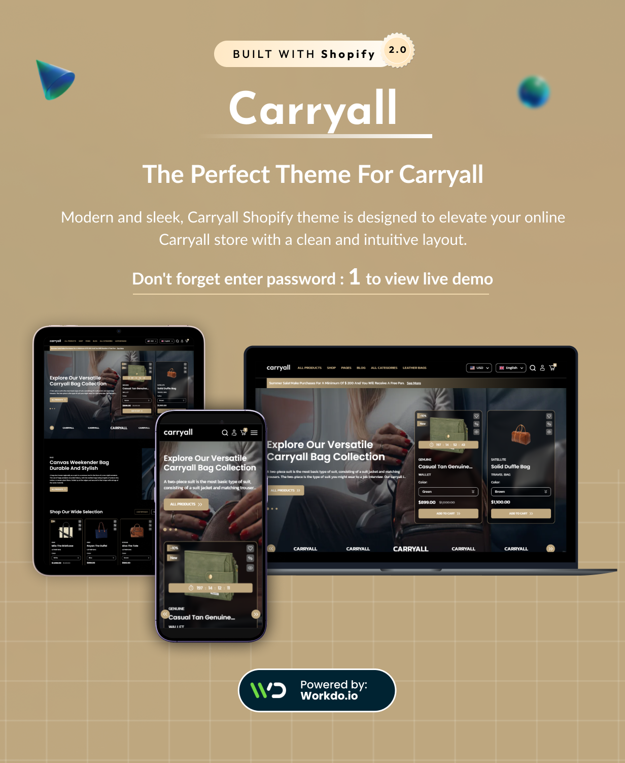 Carry All - Bags & Wallets Responsive Shopify 2.0 Theme - 7