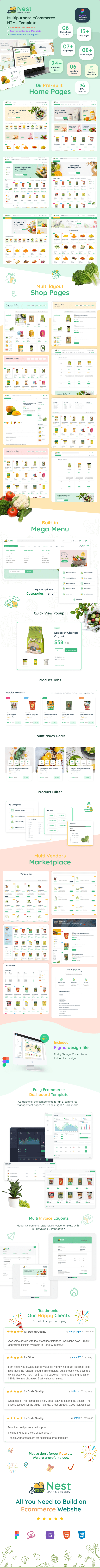 Nest - Multipurpose eCommerce HTML Template - 9