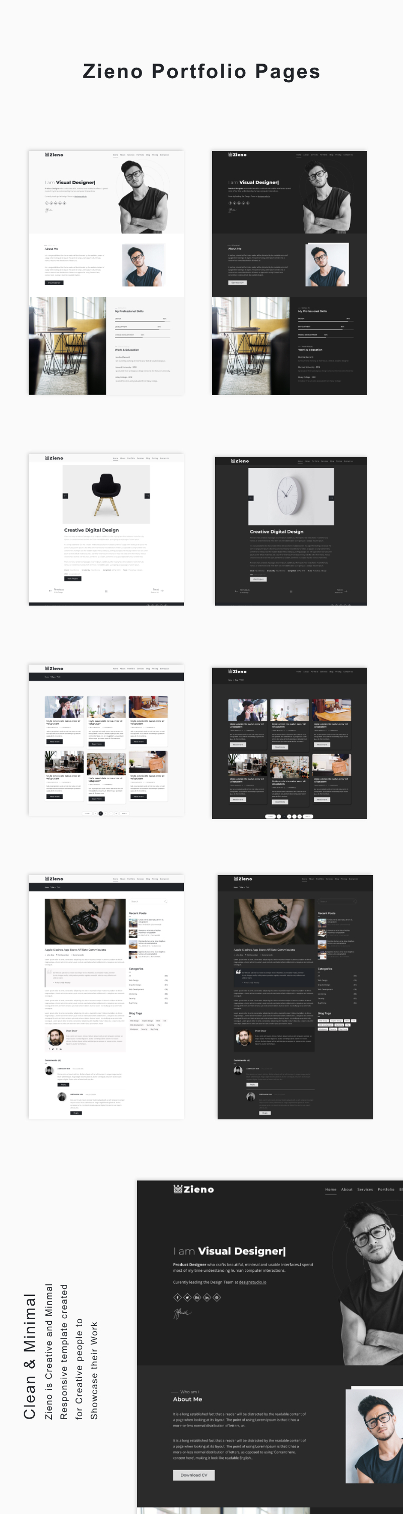 Zieno Creative Portfolio Template