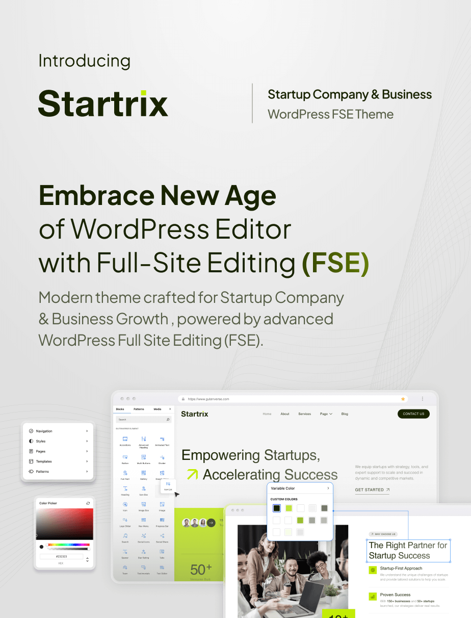 Startrix - Startup Company & Business Growth FSE WordPress Theme - 3