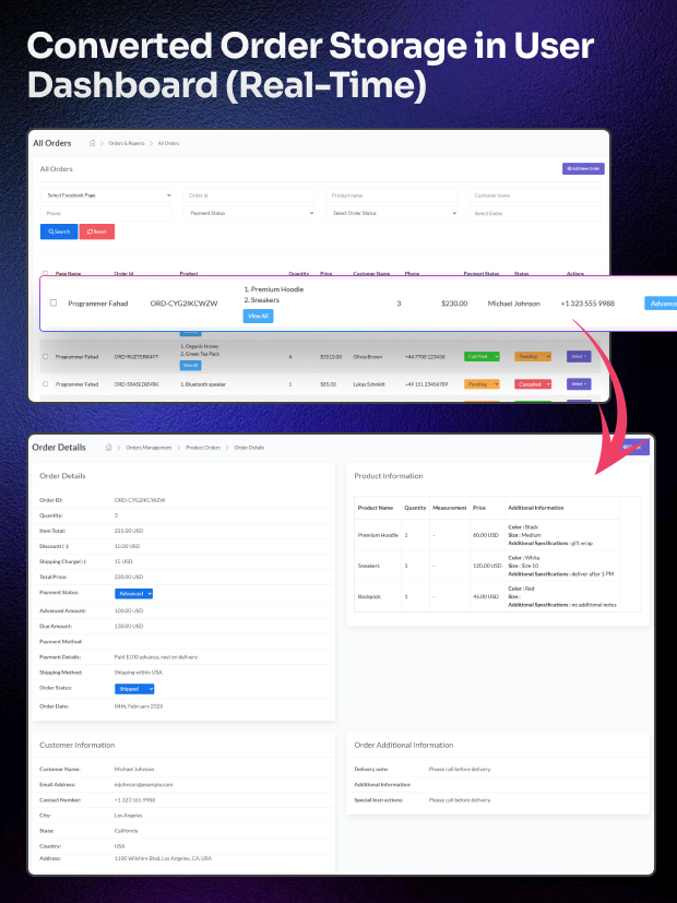 MessOrder – AI Powered Messenger Chat-to-Order Auto Conversion & Dashboard Order Storage (SaaS) - 3
