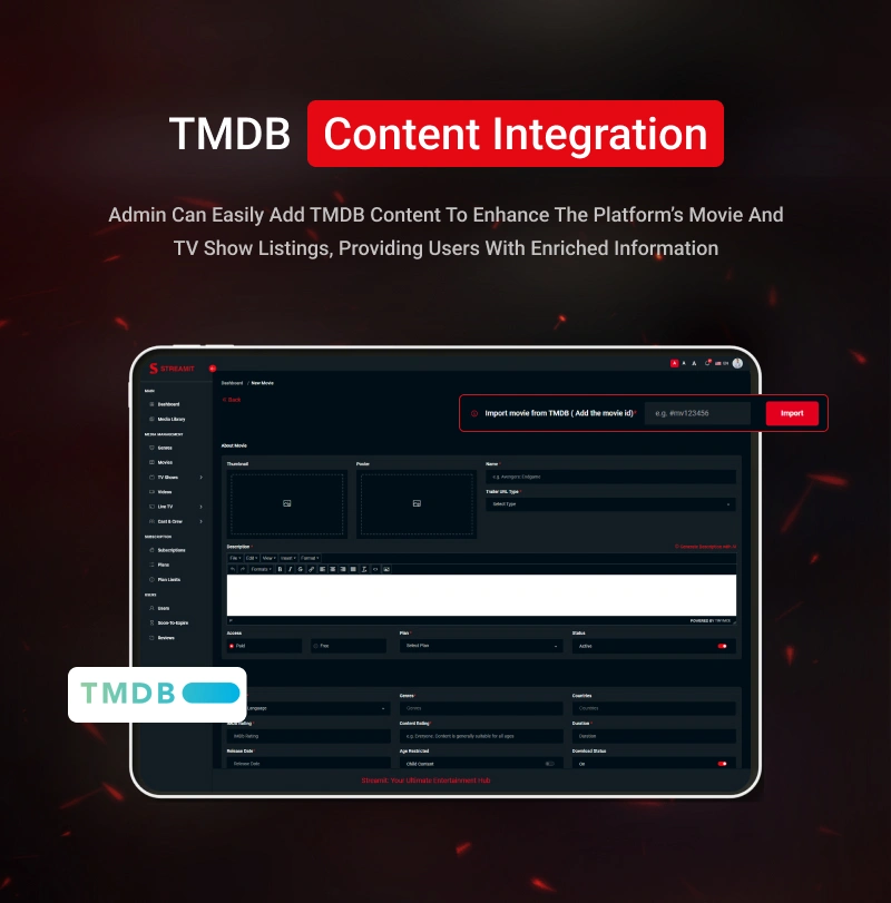 Streamit Laravel - Movie, TV Show, Video Streaming Platform With Laravel with ChatGPT - 51