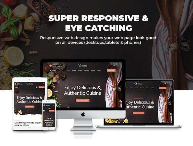 resta responsive