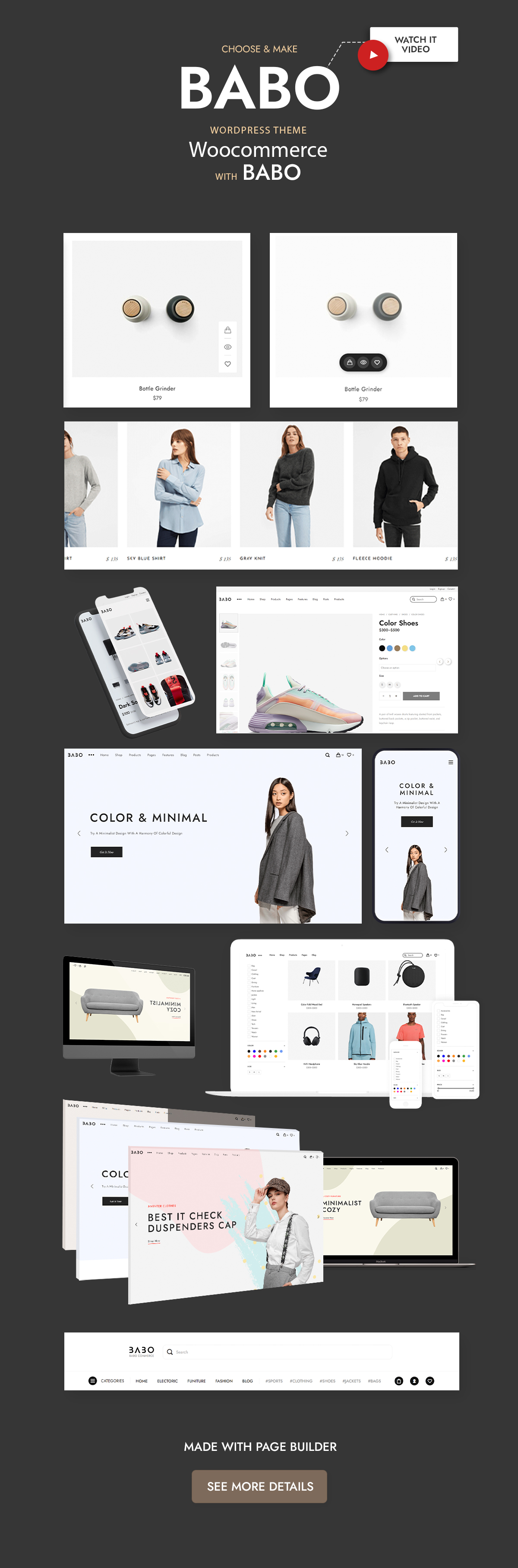 Babo - Modern & Flexible WooCommerce Theme - 4