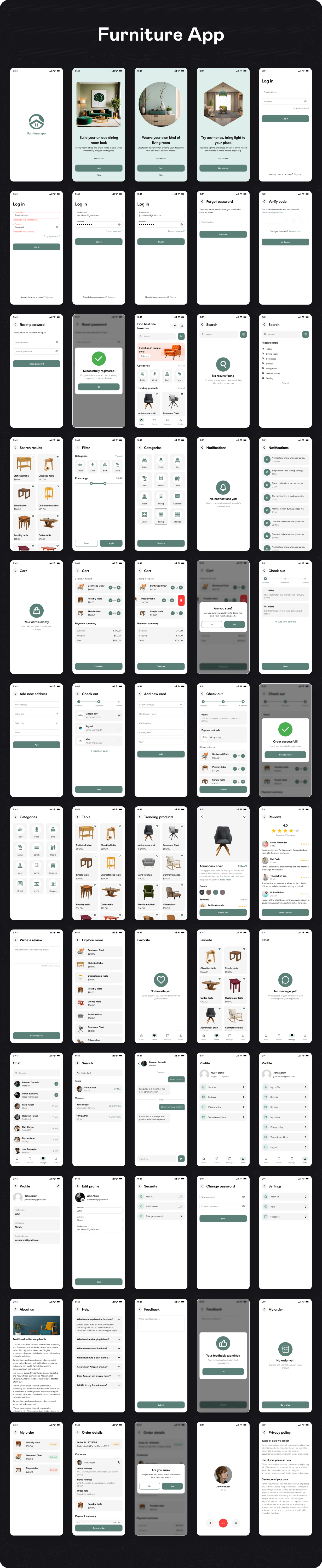 DecorEase App UI Template | Interior Design & Home Styling App in Flutter | DesignPro App Template - 14