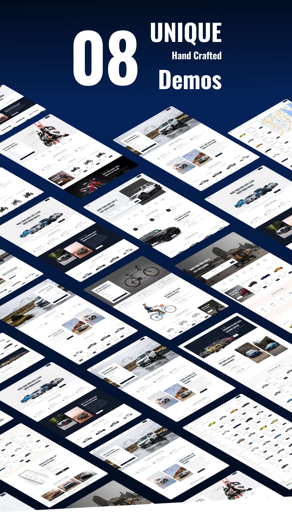 Turbo - WooCommerce Rental & Booking Theme