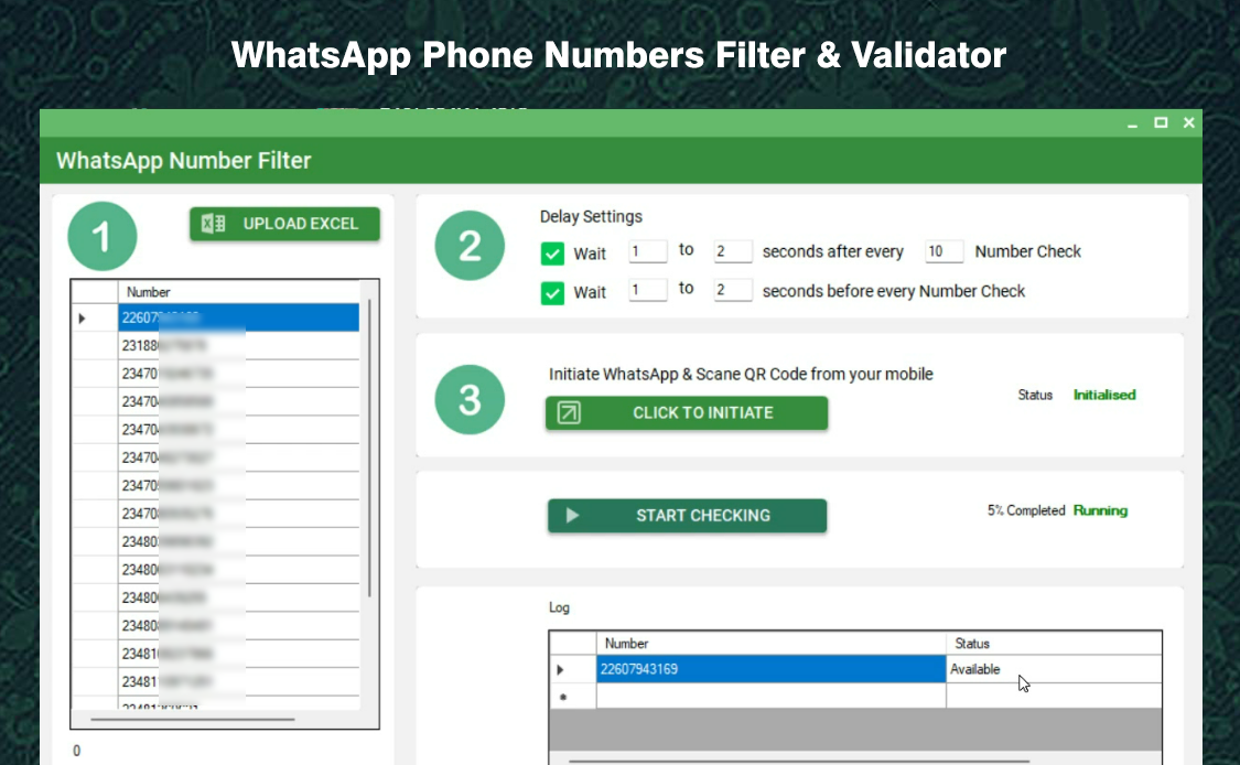 WaSender Bulk WhatsApp Sender + Group Sender + WhatsApp Auto Reply Bot (V3.3.0) - 24