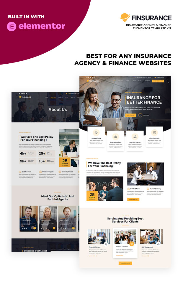 finsurance home pages