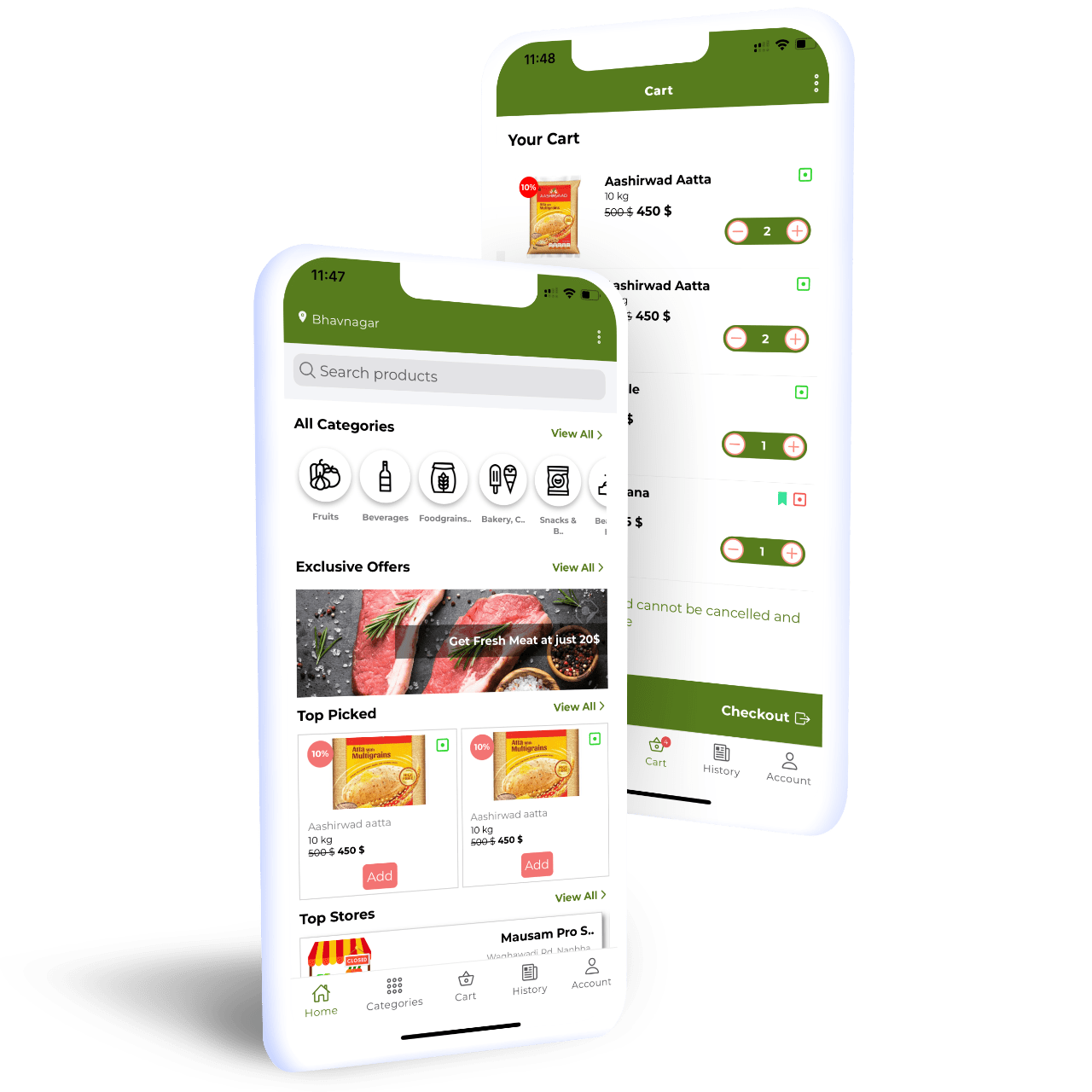 grocery / delivery services / ecommerce multi vendors(Android + iOS + Website) ionic 7 / Laravel - 17