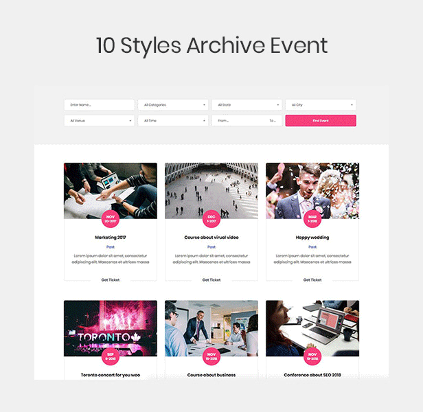 EM4U - Multiple Event Conference WordPress Theme