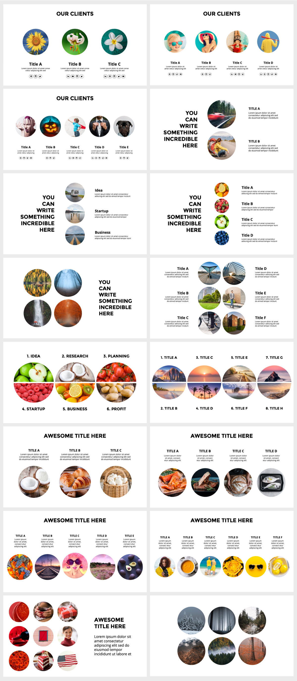 Wowly - 3500 Infographics & Presentation Templates! Updated! PowerPoint Canva Figma Sketch Ai Psd. - 256