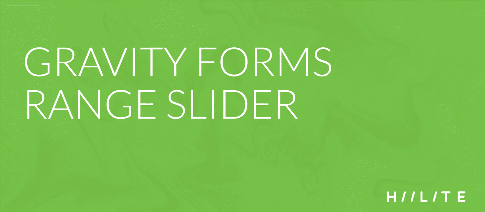 Gravity Forms Range Slider - 1