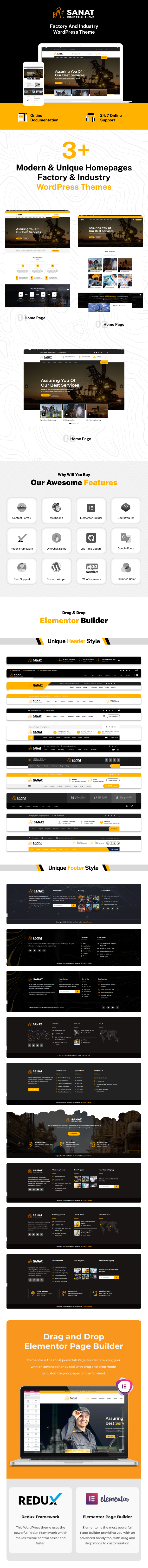 Sanat - Factory & Industry WordPress Theme - 5