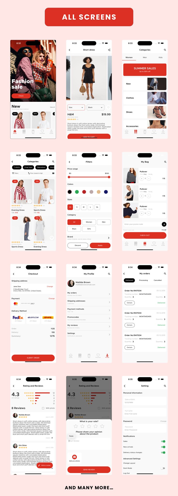 BrixEcommerce App - Flutter Mobile App Template 