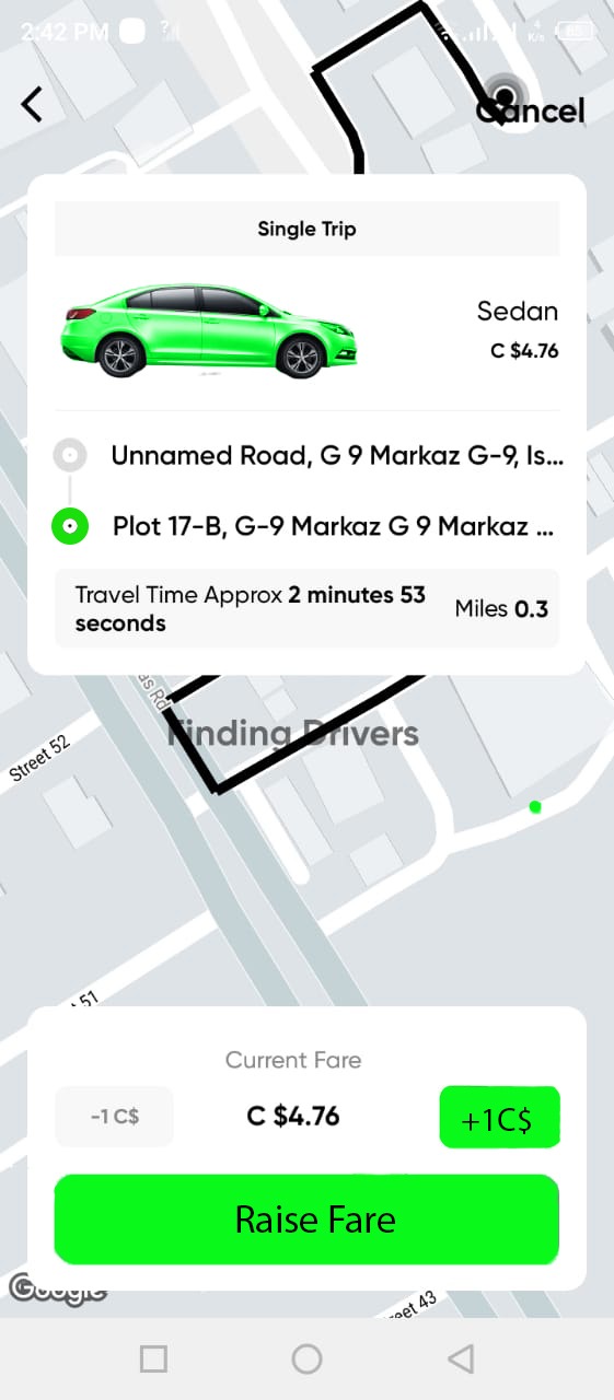 InDrive Bidding Clone- Complete Taxi App with Admin Panel - 5