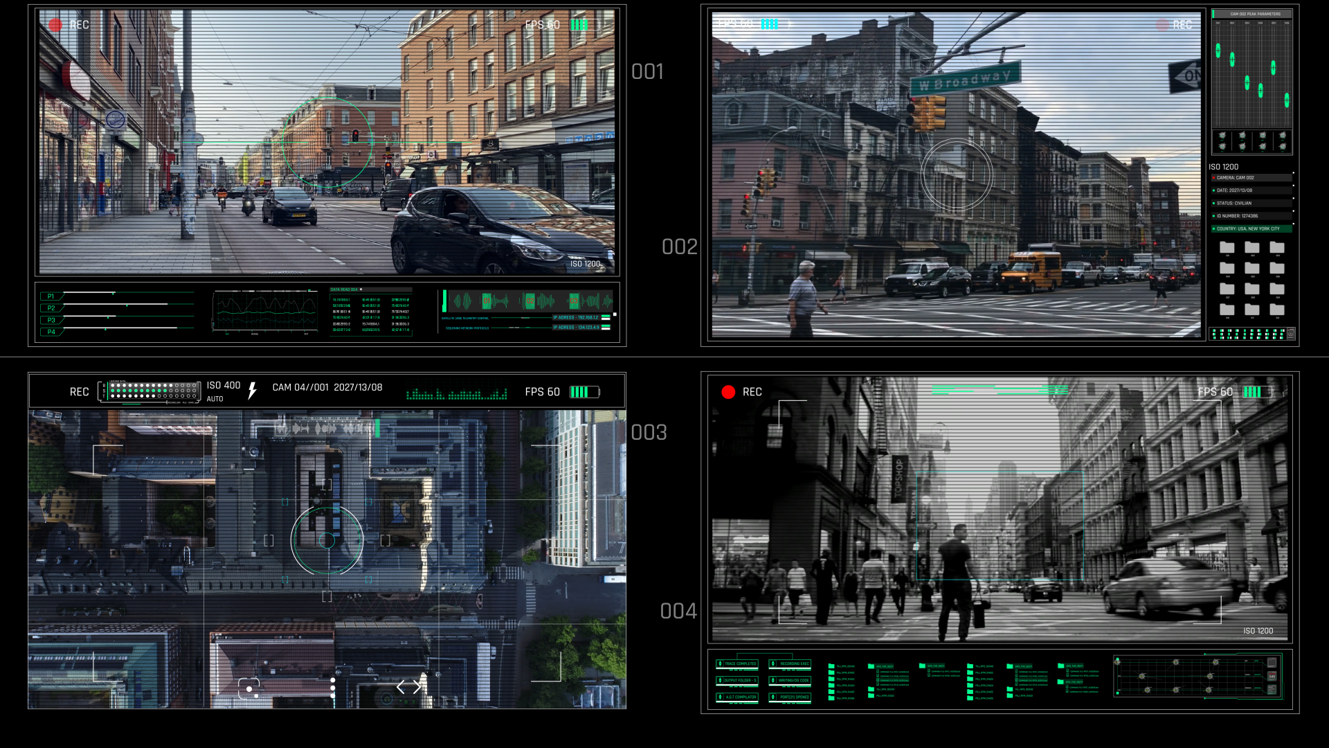 Ultimate HUD Library For Premiere Pro - 48