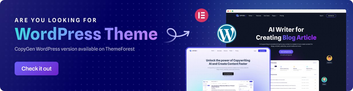 CopyGen - WordPress