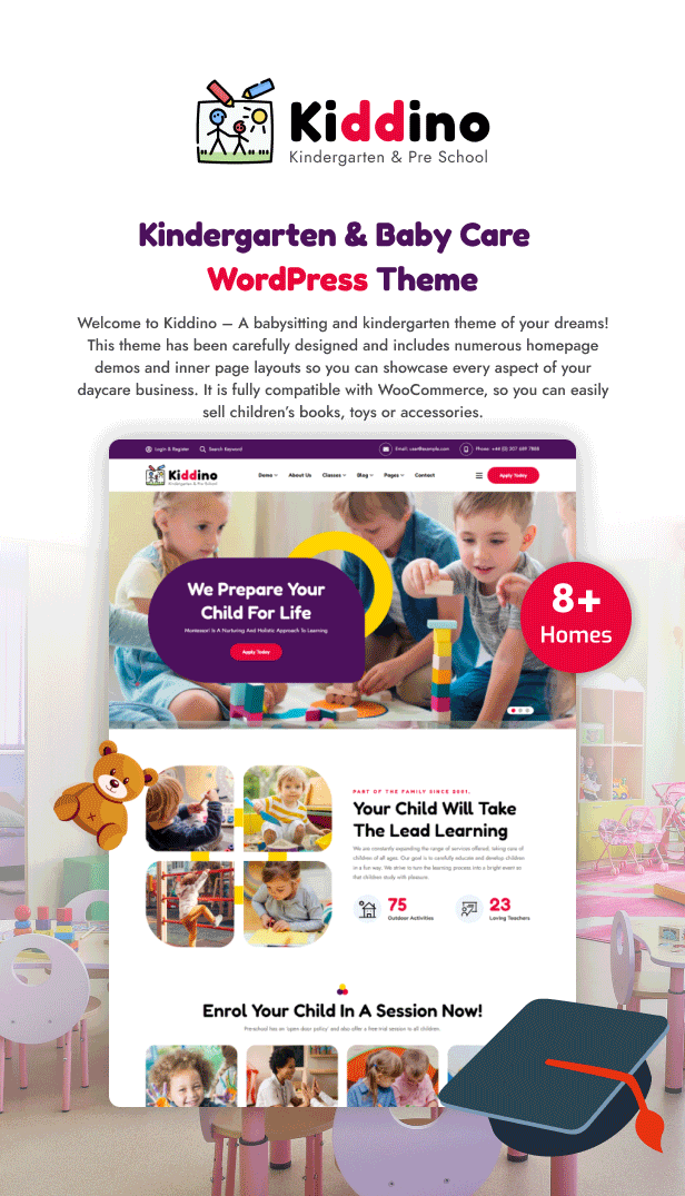 kiddino theme