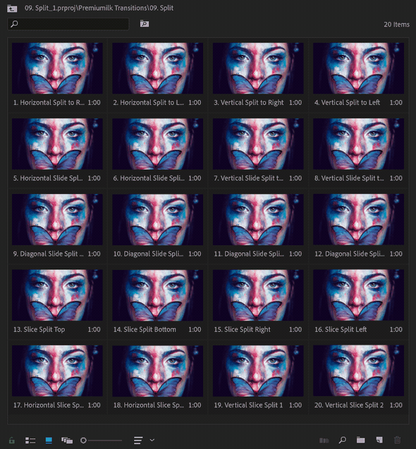 The Most Useful Transitions Pack for Premiere Pro - 24