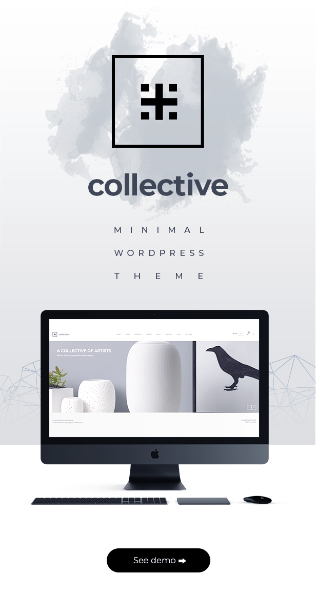 Collective - Minimal WordPress Theme - 1