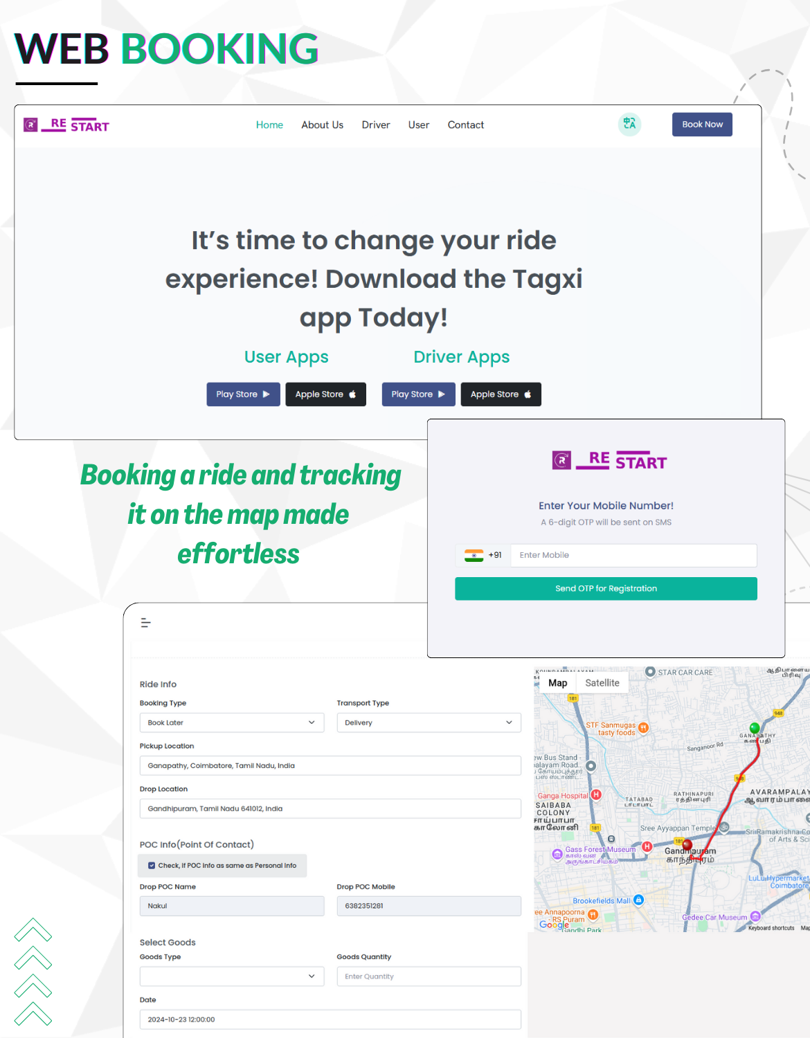 Restart  Taxi & Delivery- Perfect Taxi Solution with Parcel Delivery - 32