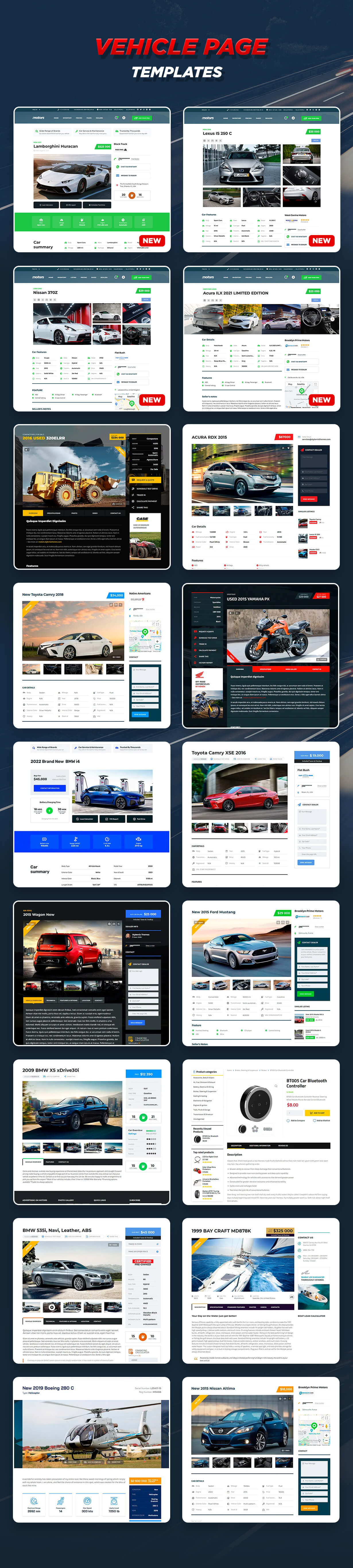 Motors - Car Dealer, Rental & Listing WordPress theme - 21