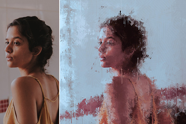 Impressionist Watercolor Photoshop Action - 6