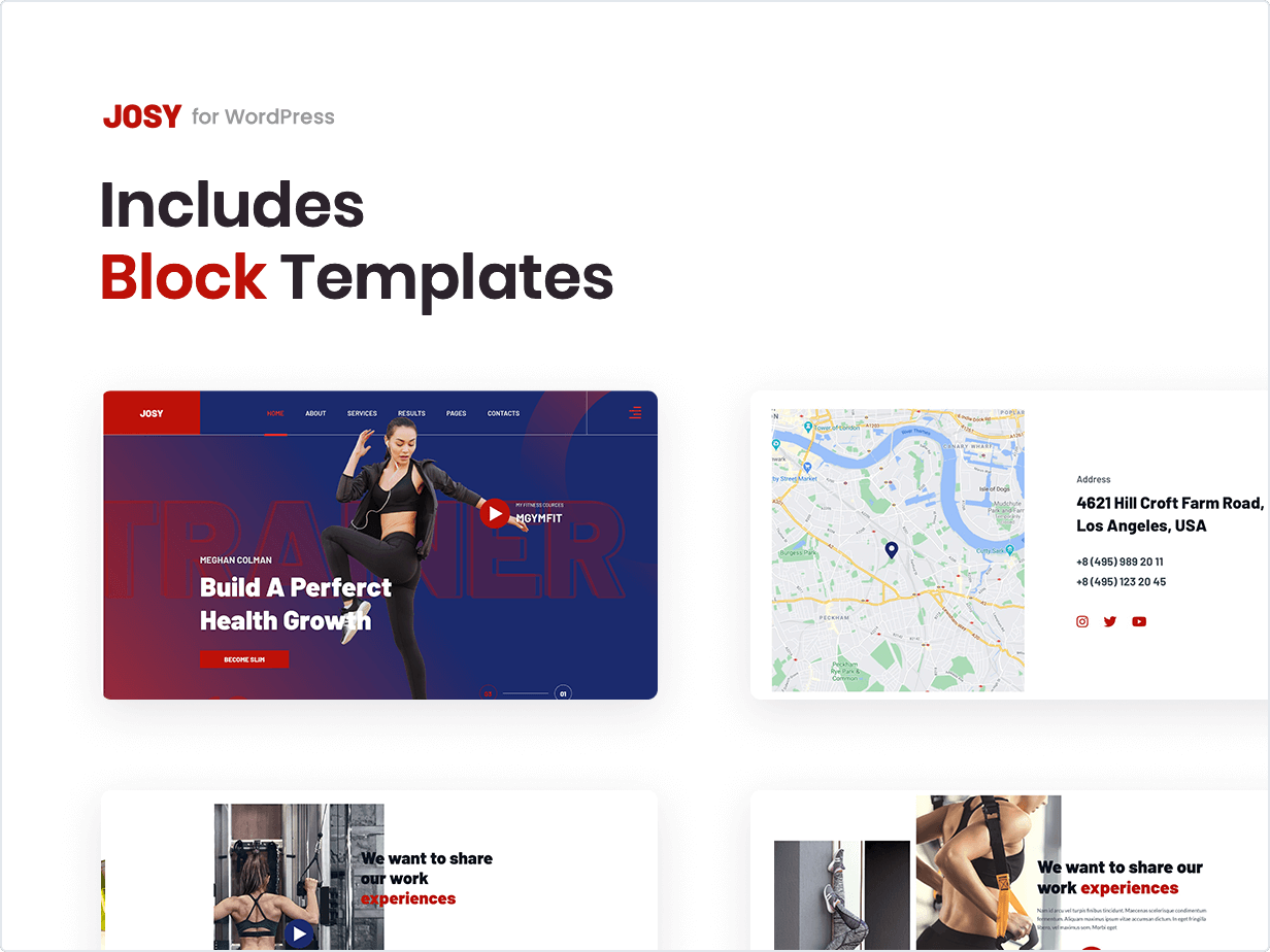 Includes Block Templates