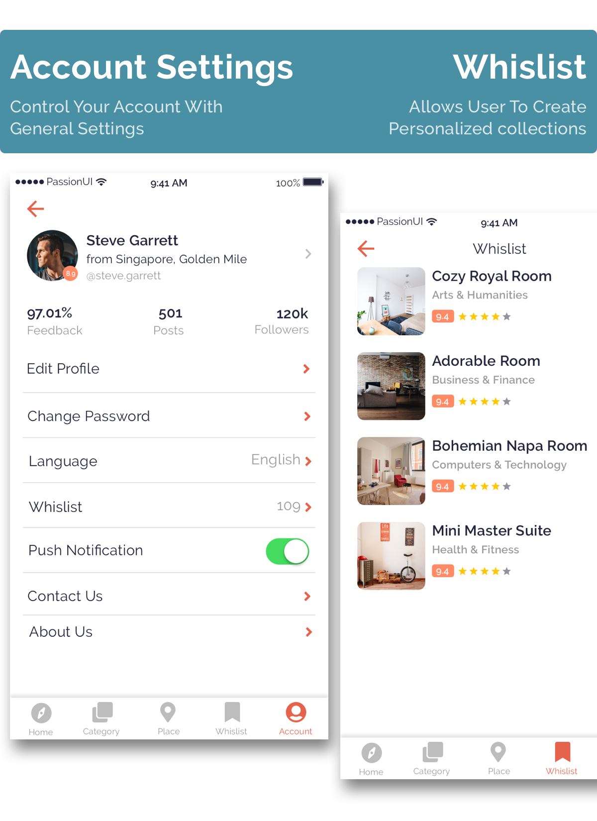Listar - React Native directory listing app template - 6