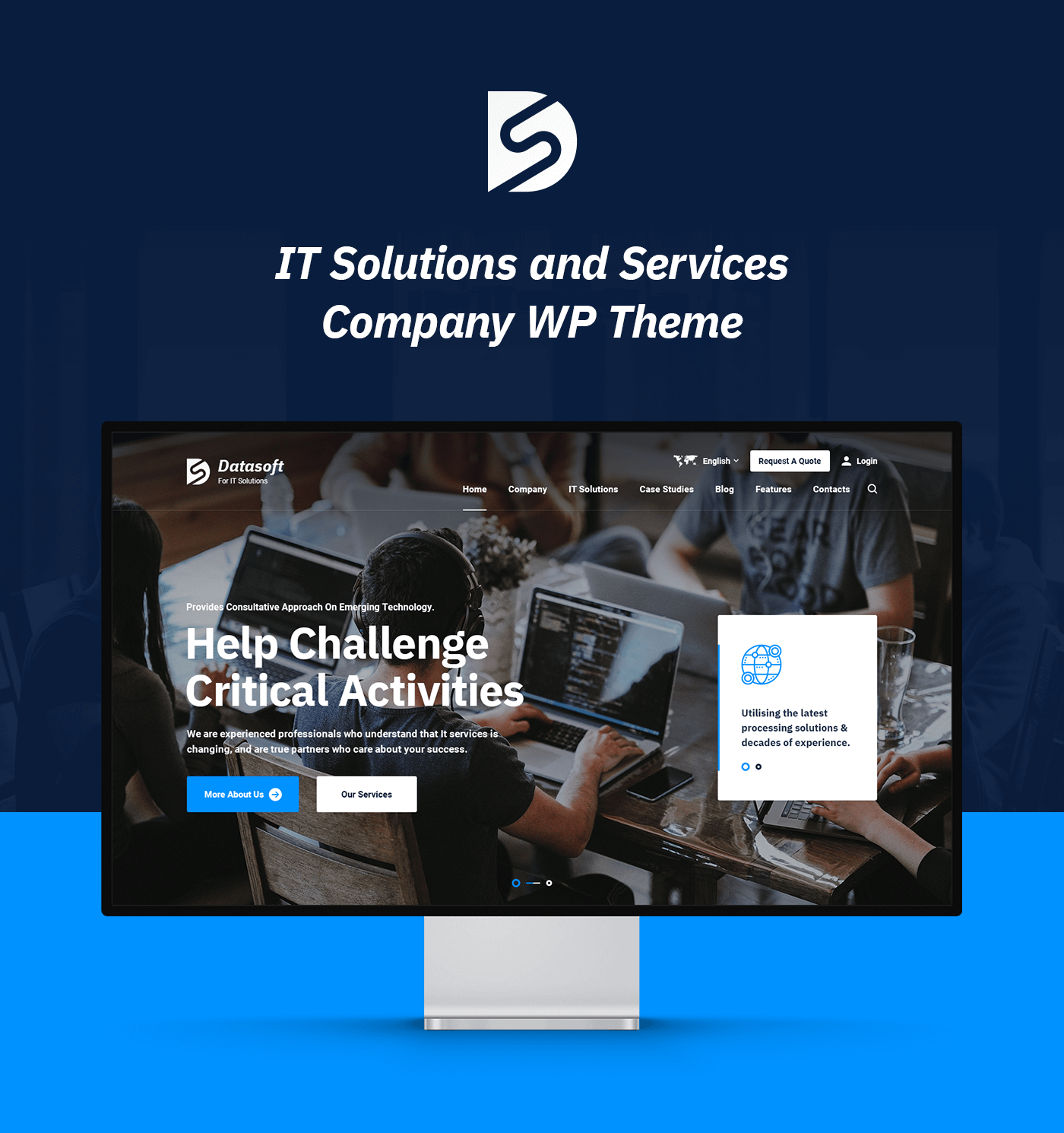 Datasoft - IT Solutions & Services WordPress Theme - 5