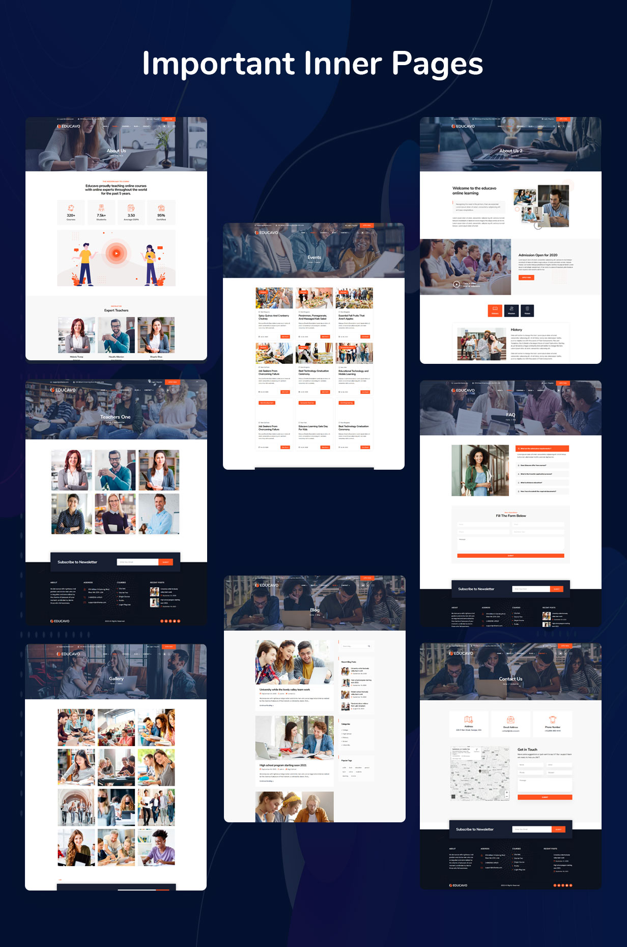 Educavo - Education WordPress Theme