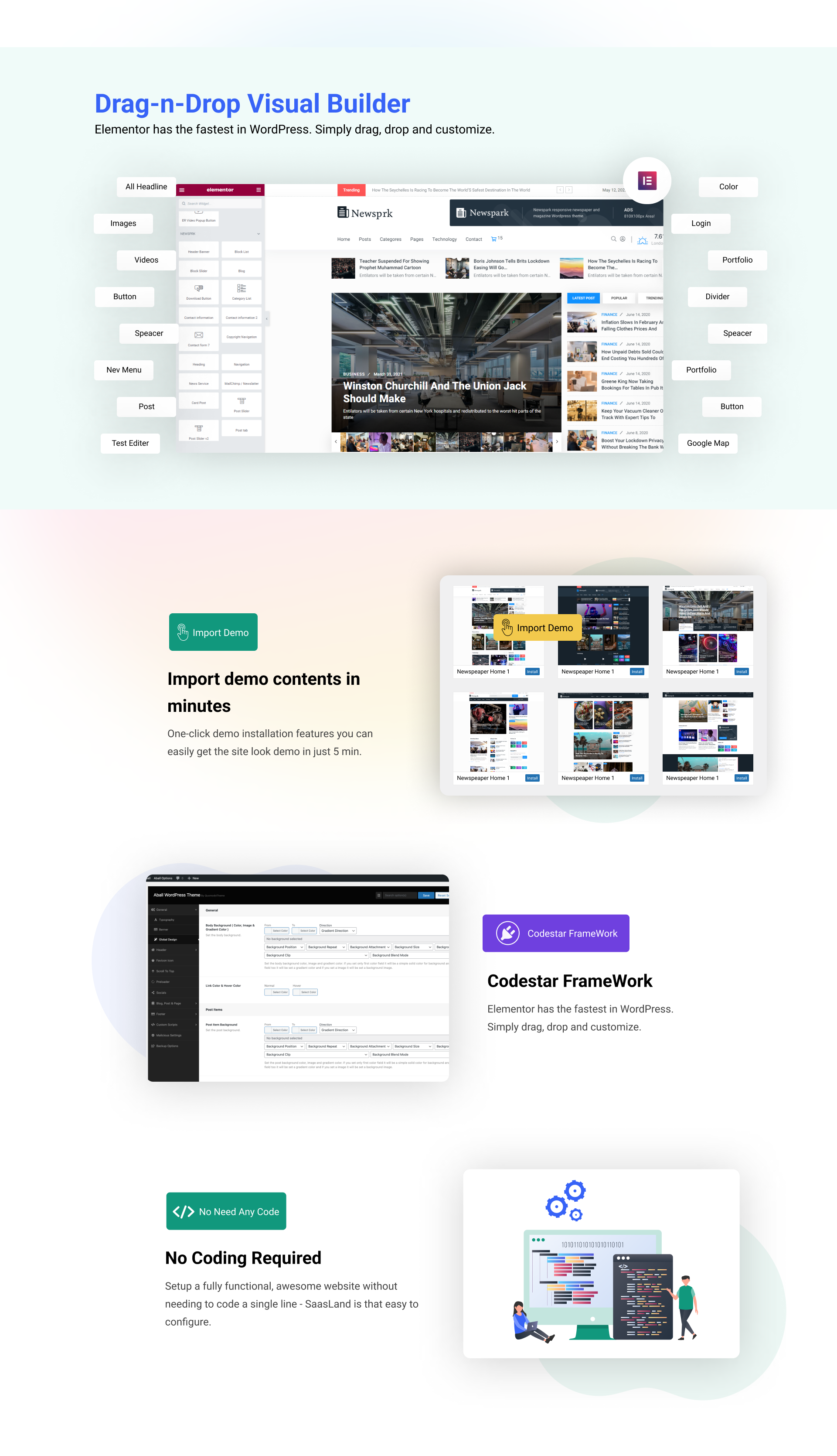 Appie - App Landing Page WordPress Theme