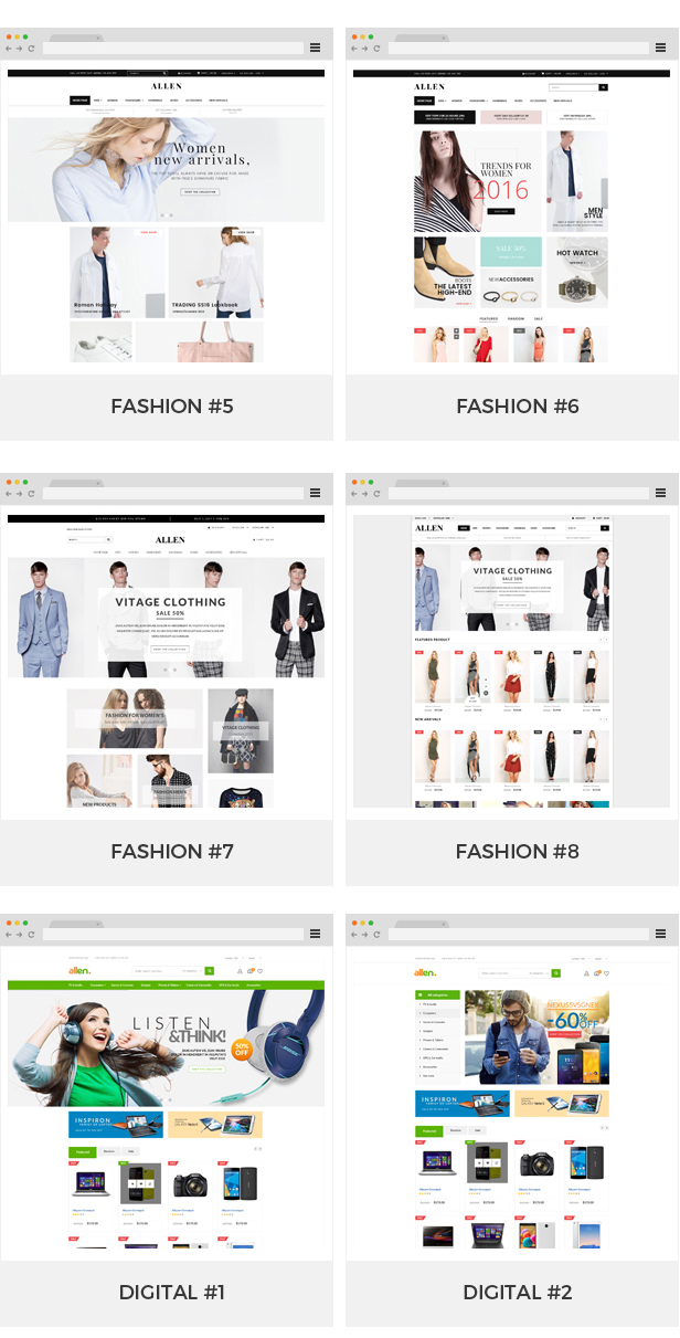 bootstrap ecommerce template
