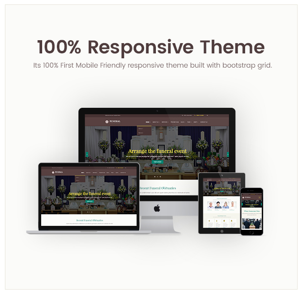 Funeral Service Responsive WordPress Theme