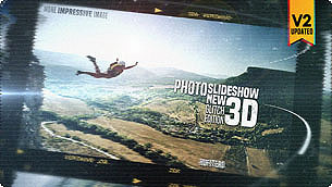 Photo Slide Show 3D New Glitch Edition