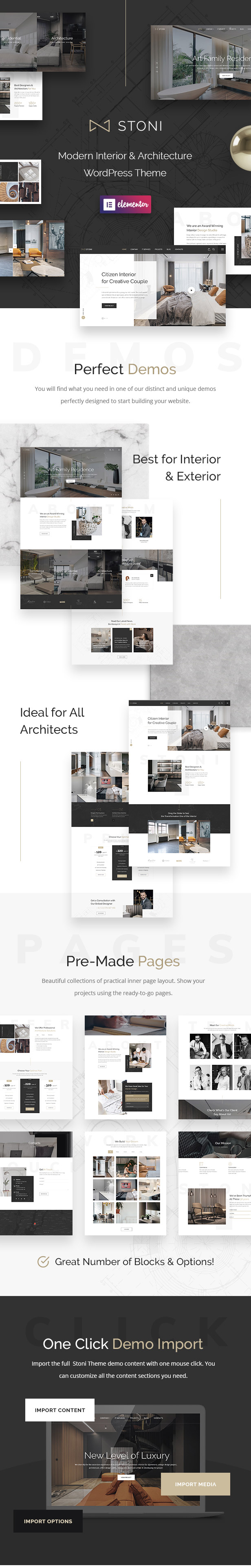 Stoni - Architecture Agency WordPress Theme - 3