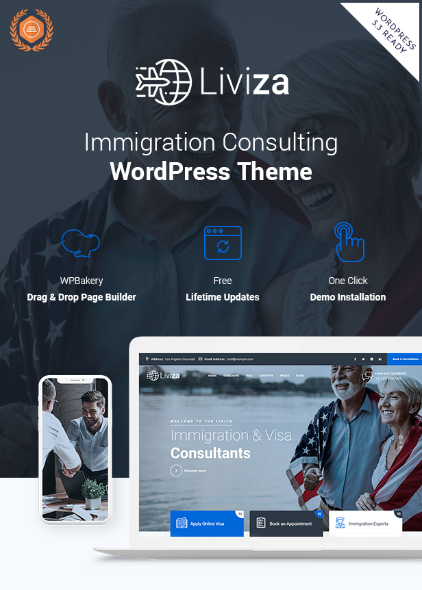 Tema WordPress Liviza