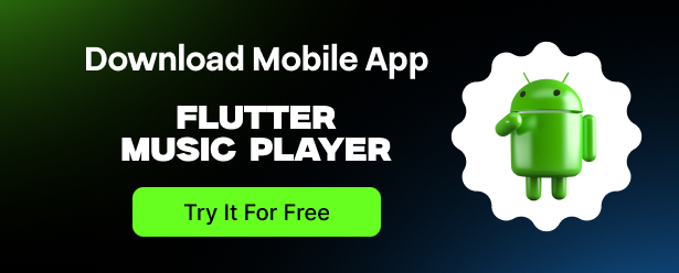 Flutter Music App With PHP Admin Panel