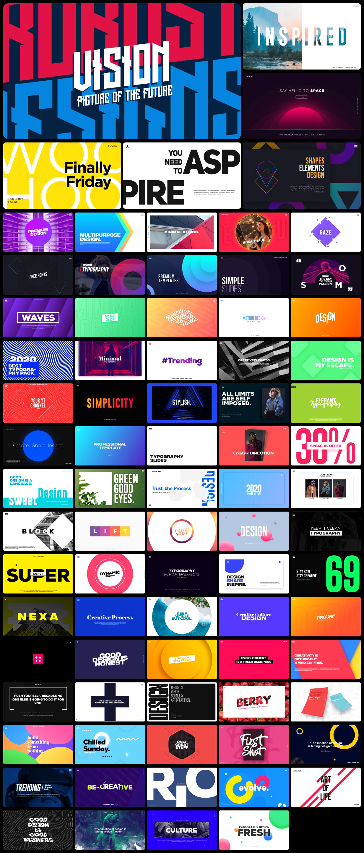 Gaze - Graphics Pack - 10