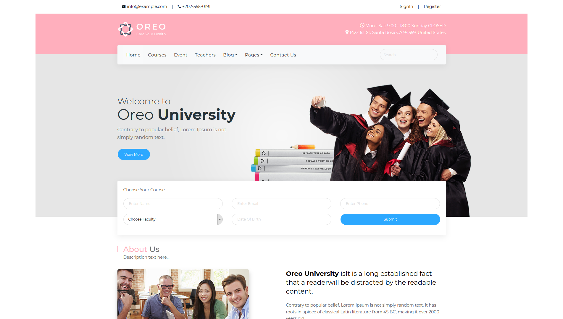 Thememakker oreo admin template