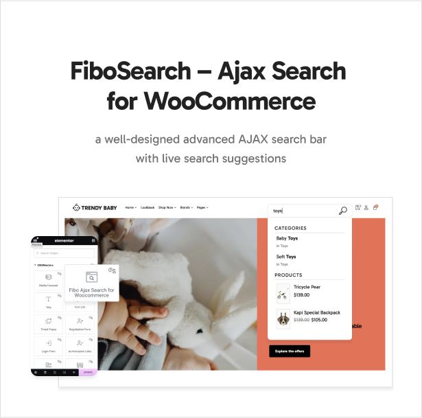 Pesquisa Ajax WooCommerce