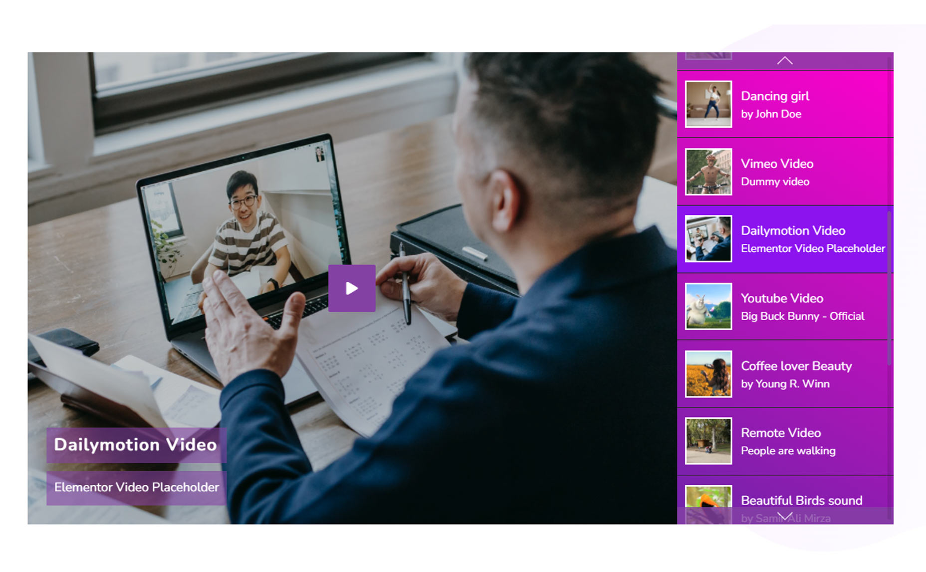 Sky Addons Video Gallery Widget Screenshots-3