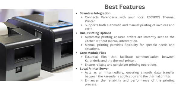 Karenderia Thermal Printer - 2