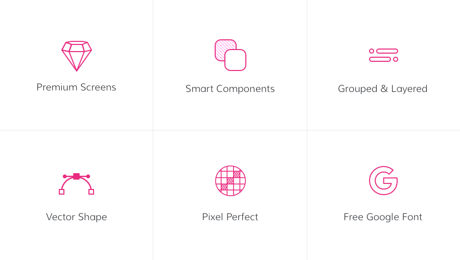 Lifesum Health and Fitness Mobile App - UI kit